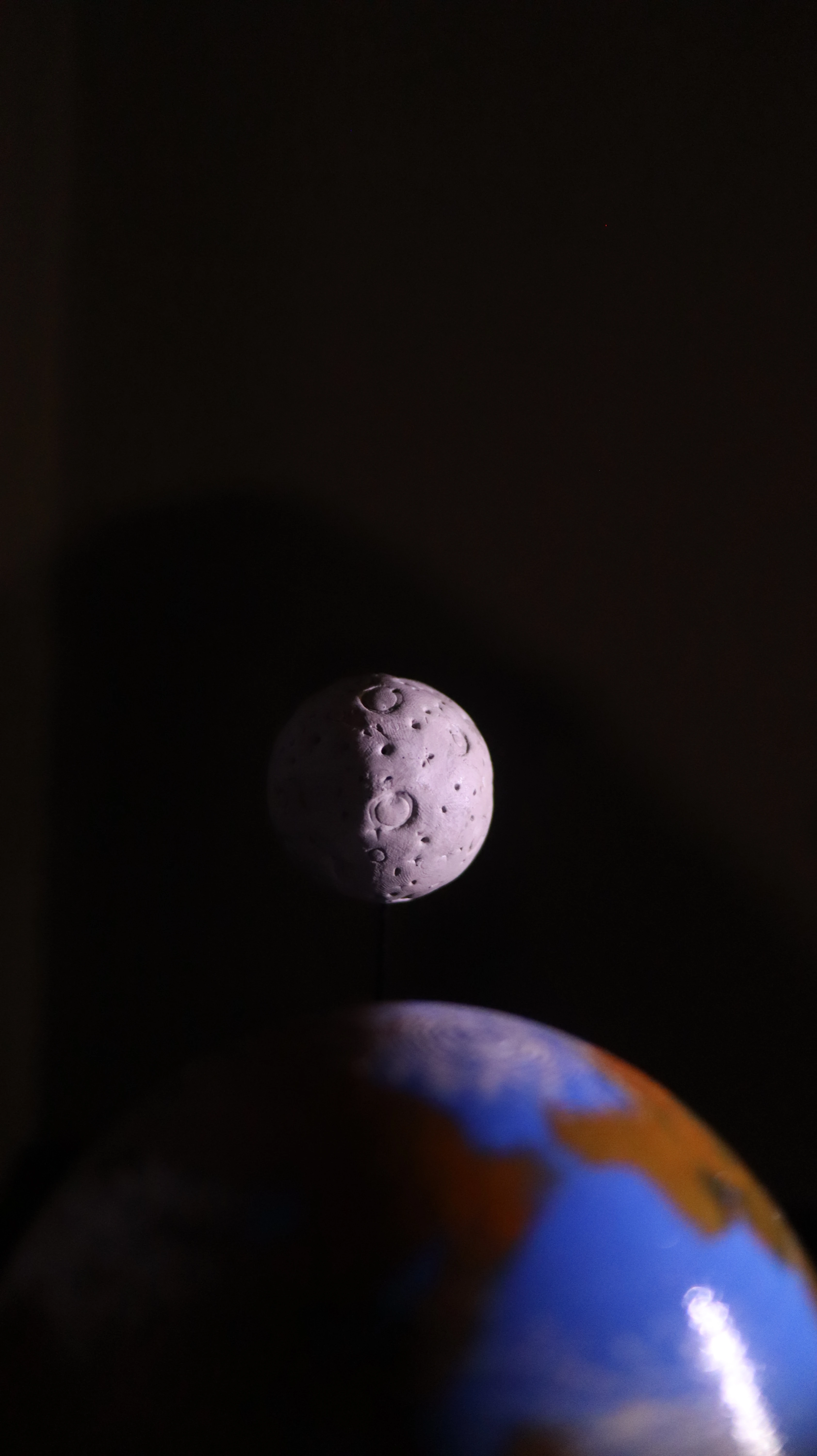 Phases of moon model