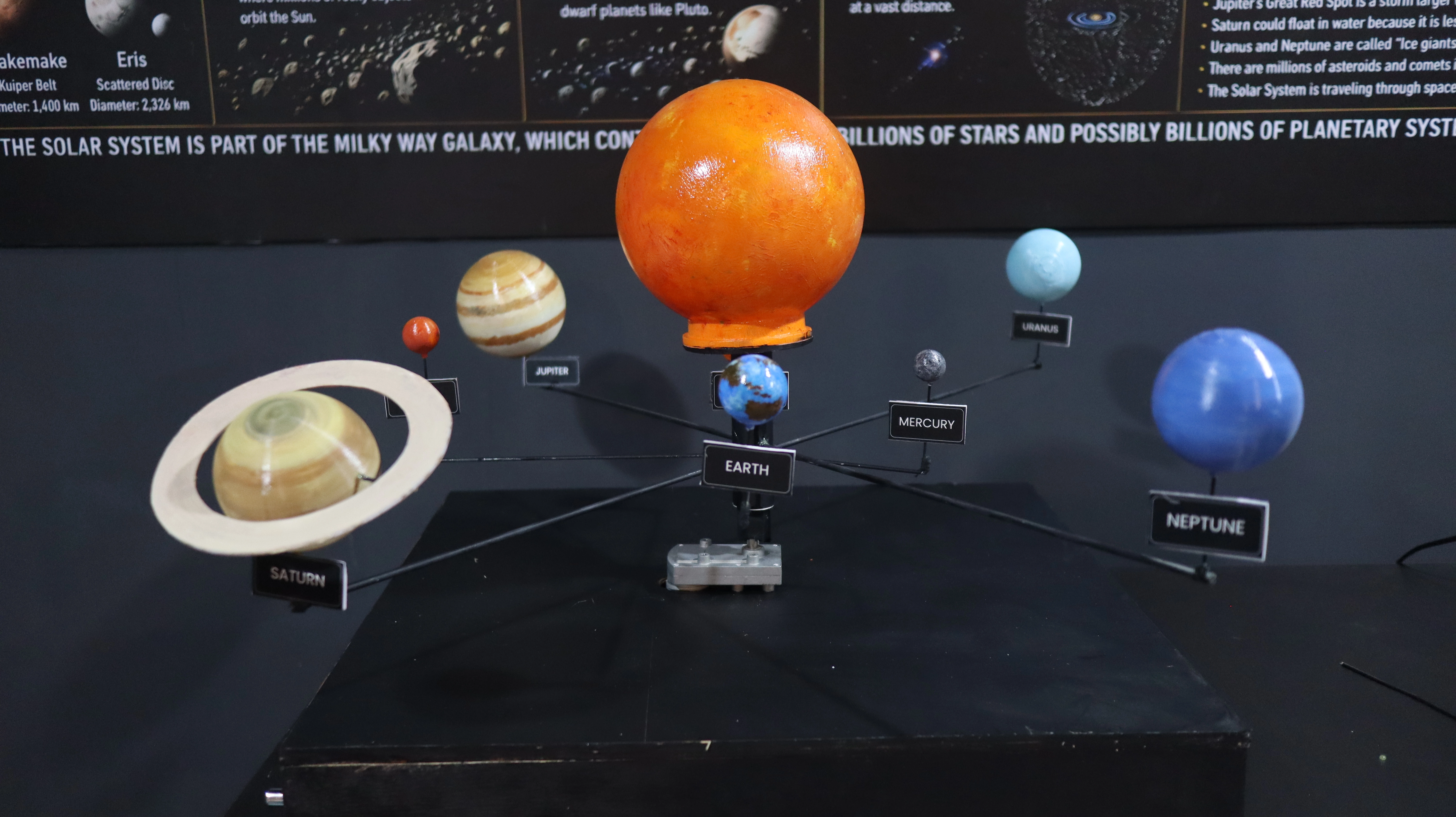 Solar system working model