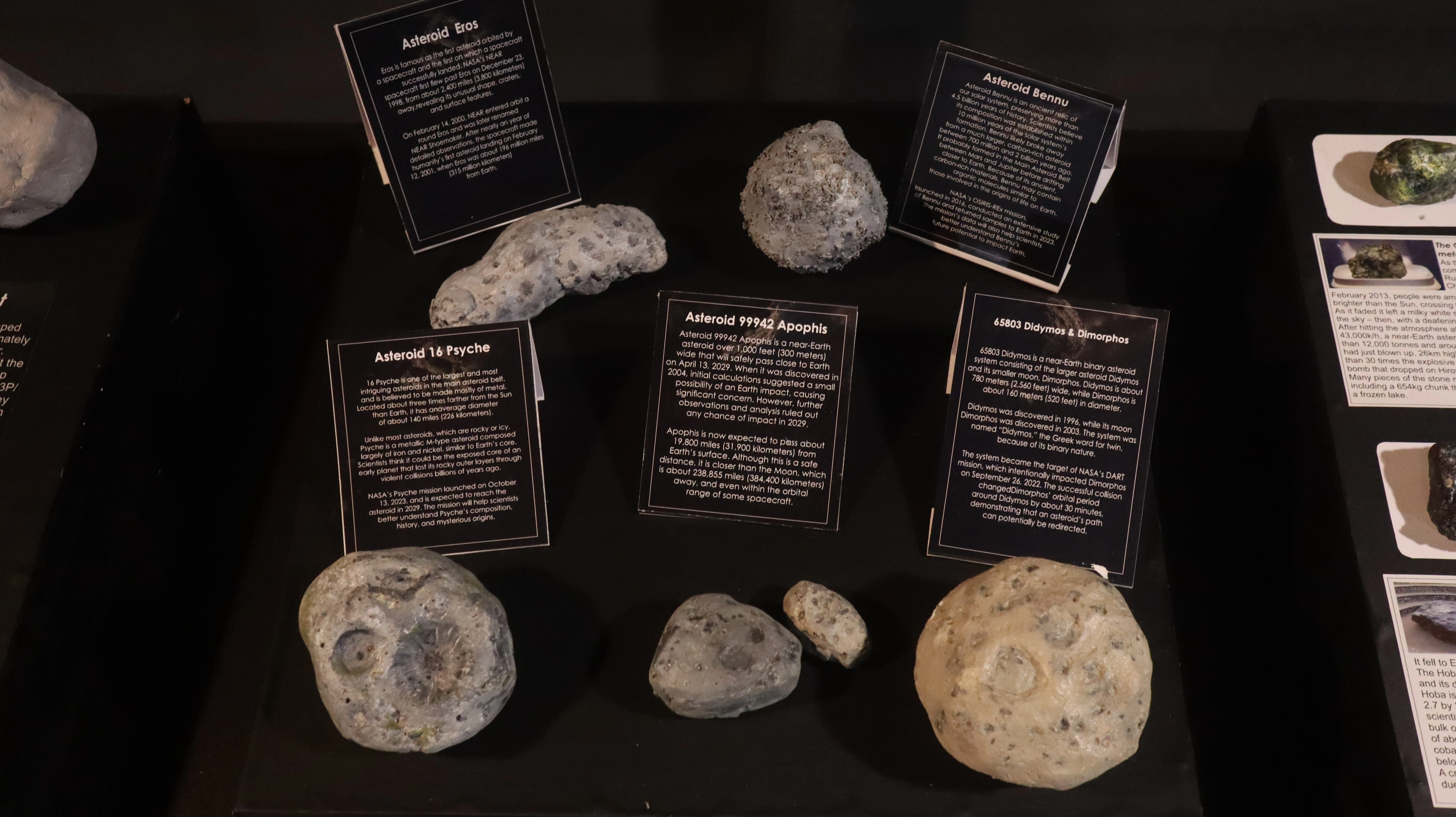 Asteroids replica with importance model